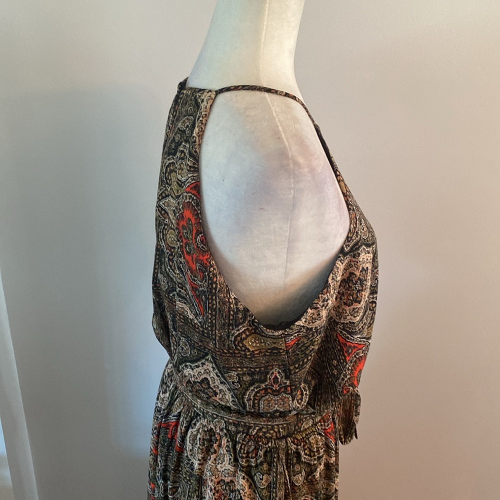 Express Multicolor Patterned Halter Dress - Picture 6 of 14